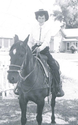 Joyce Jordan Burns, 1956 Heber Rodeo Queen