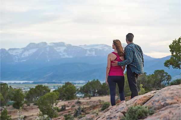 Hiking trails at Red Ledges