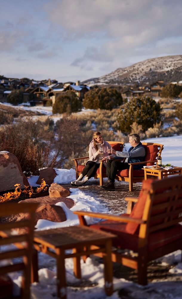 Fire Pit couple