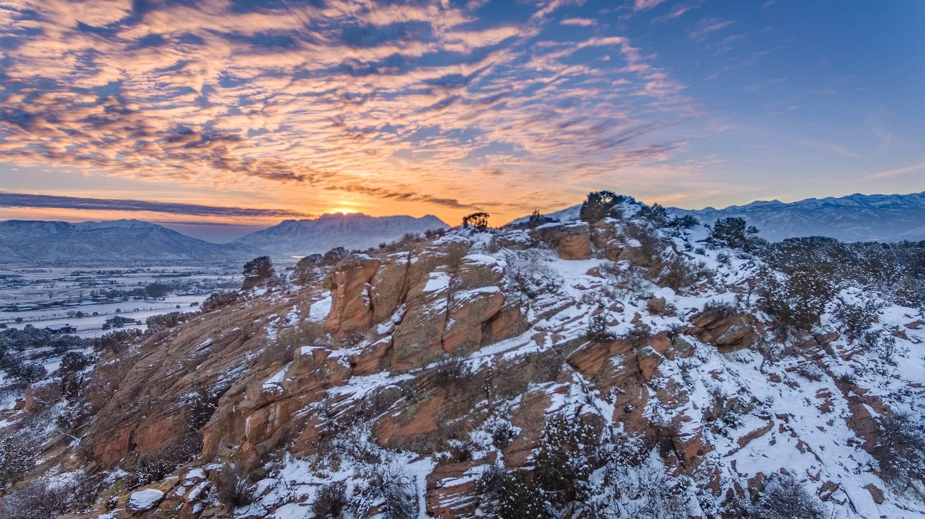 winter album - red rock