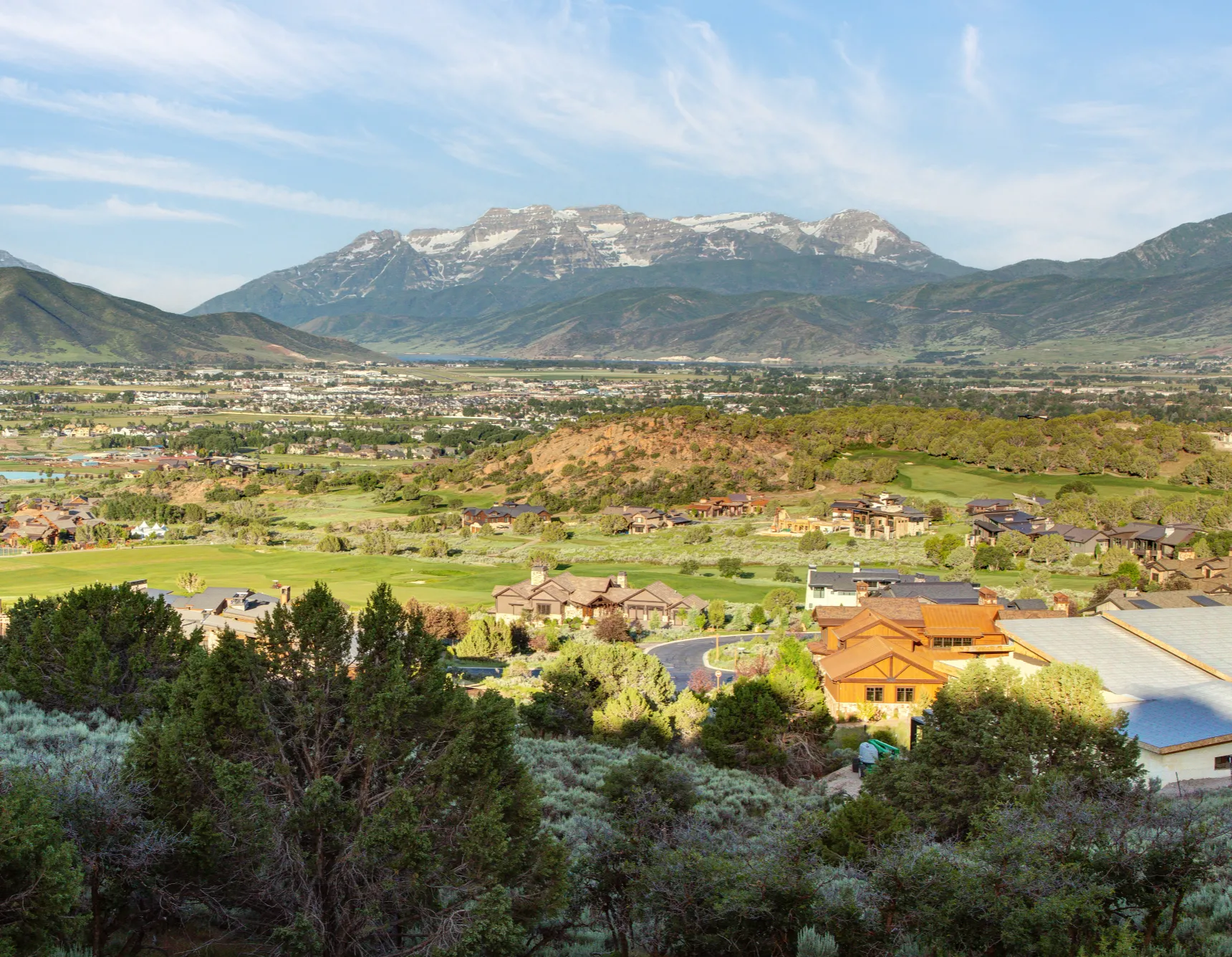 Uinta ridges at red ledges