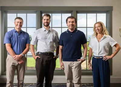 Real estate team map pin
